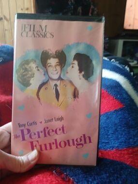 Film Classics 'The Perfect Furlough' VHS — Pink Cover